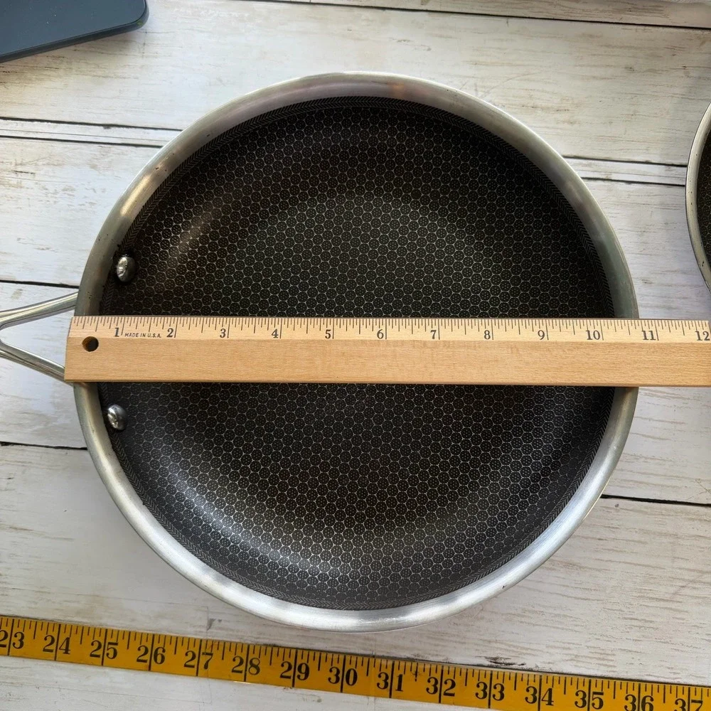 Henckels Paradigm Stainless Steel Nonstick Fry Pan Set | 8